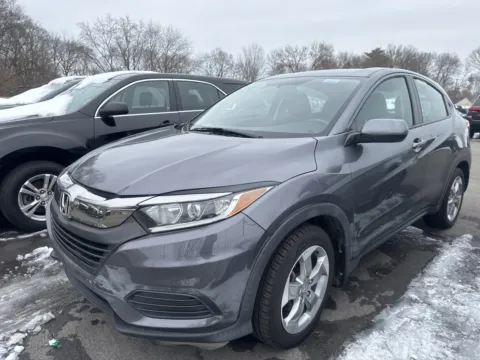 Gray 2021 Honda HR-V LX for sale in Indianapolis, IN