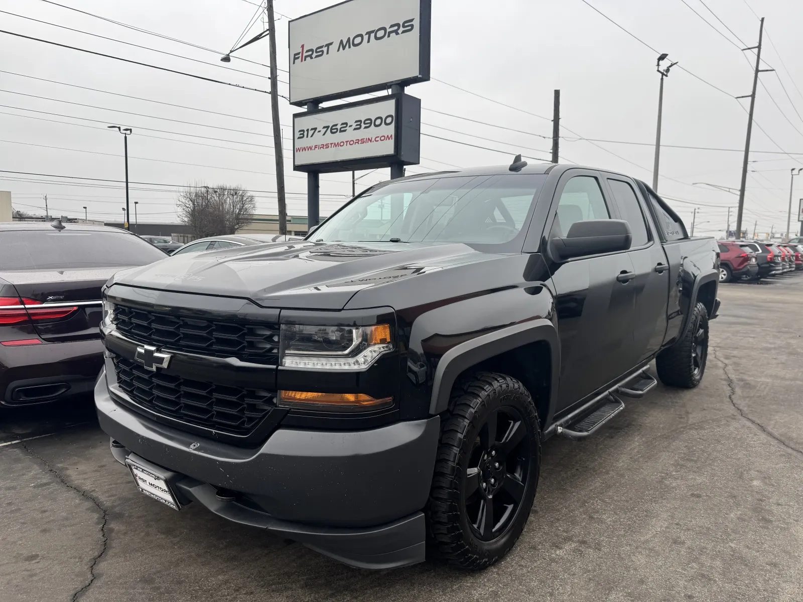 Black 2016 Chevrolet Silverado 1500 LT for sale in Indianapolis, IN
