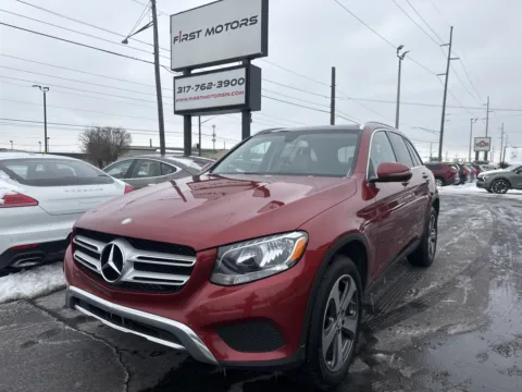 Red 2017 Mercedes-Benz GLC 300 4MATIC for sale in Indianapolis, IN