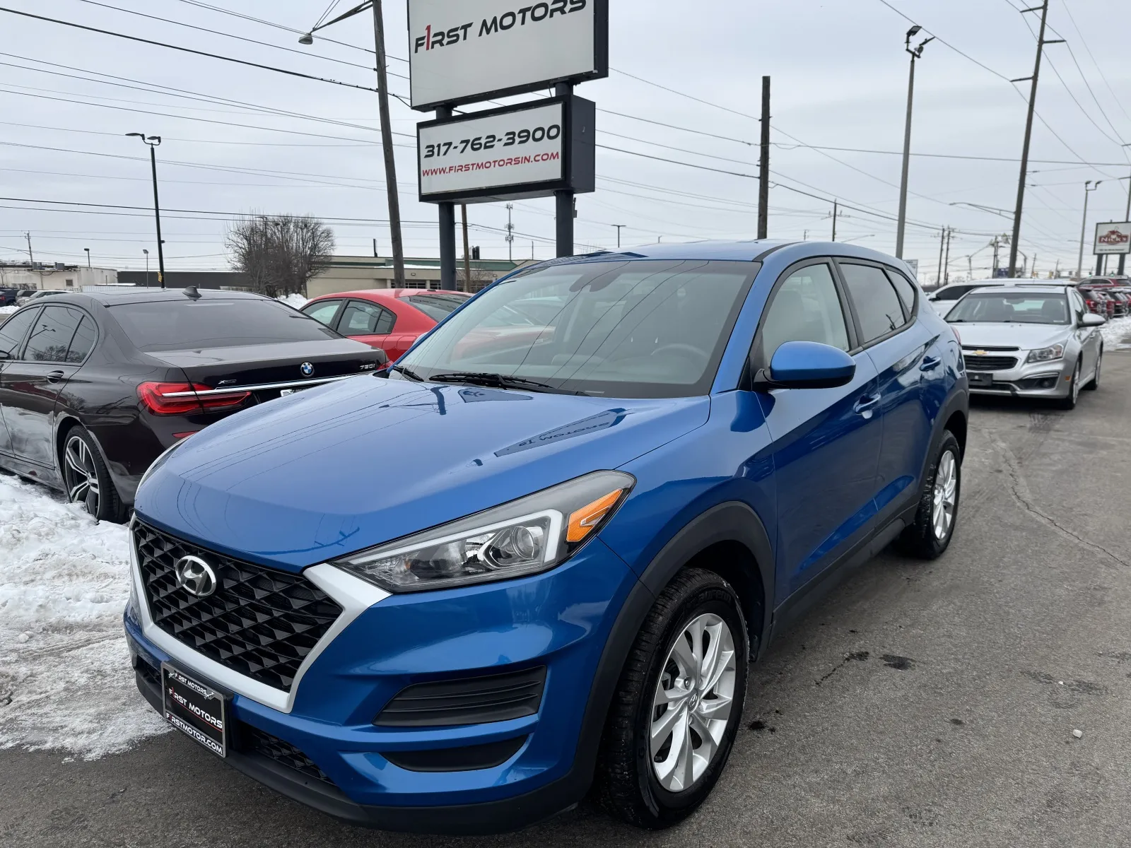 Blue 2019 Hyundai TUCSON SE for sale in Indianapolis, IN