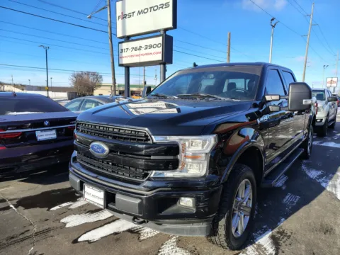 Black 2018 Ford F-150 Lariat for sale in Indianapolis, IN