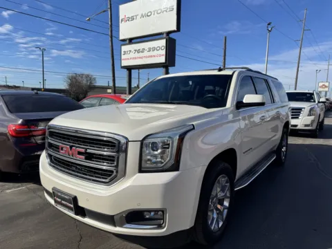 White 2015 GMC Yukon XL SLT for sale in Indianapolis, IN