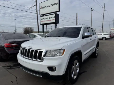 White 2013 Jeep Grand Cherokee Limited for sale in Indianapolis, IN