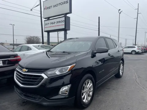 Black 2021 Chevrolet Equinox LT for sale in Indianapolis, IN