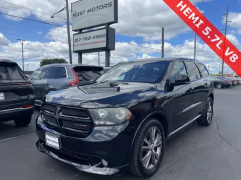 Black 2013 Dodge Durango R/T for sale in Indianapolis, IN