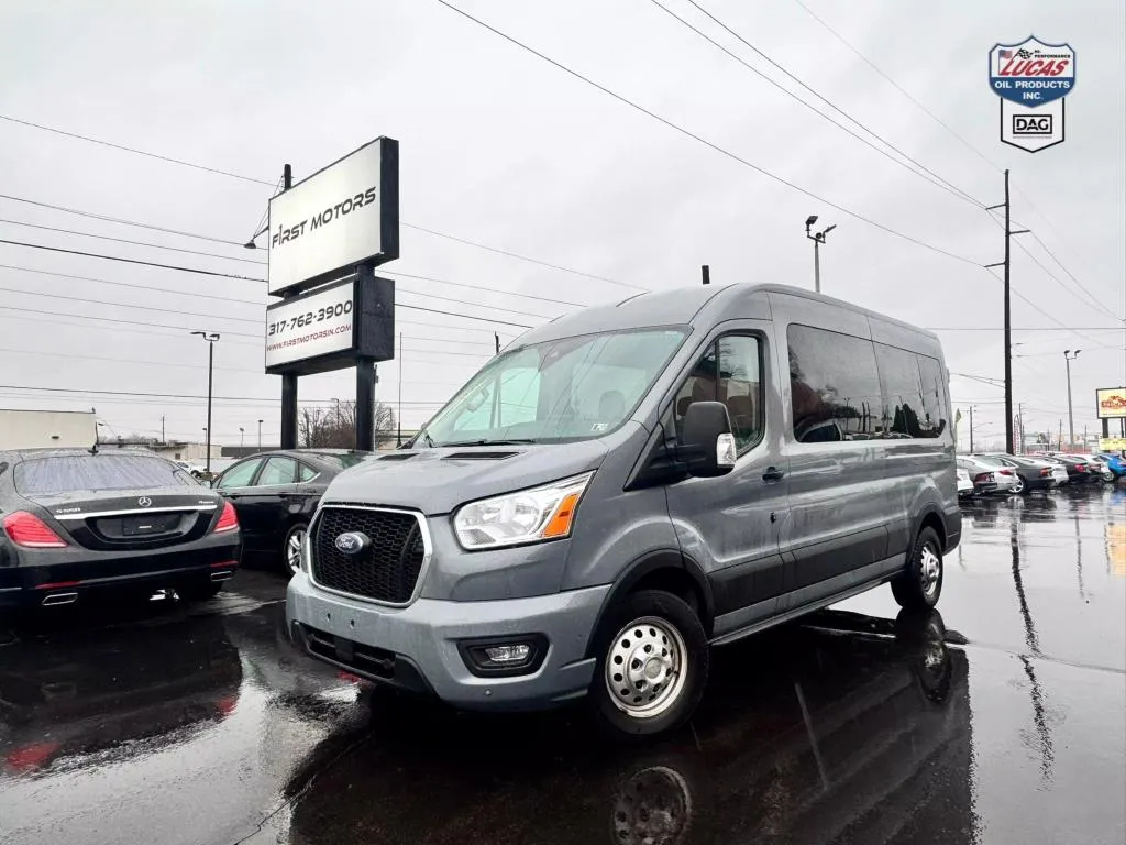 Used 2021 Ford Transit 350 Passenger Van XLT w/Medium Roof Van 3D