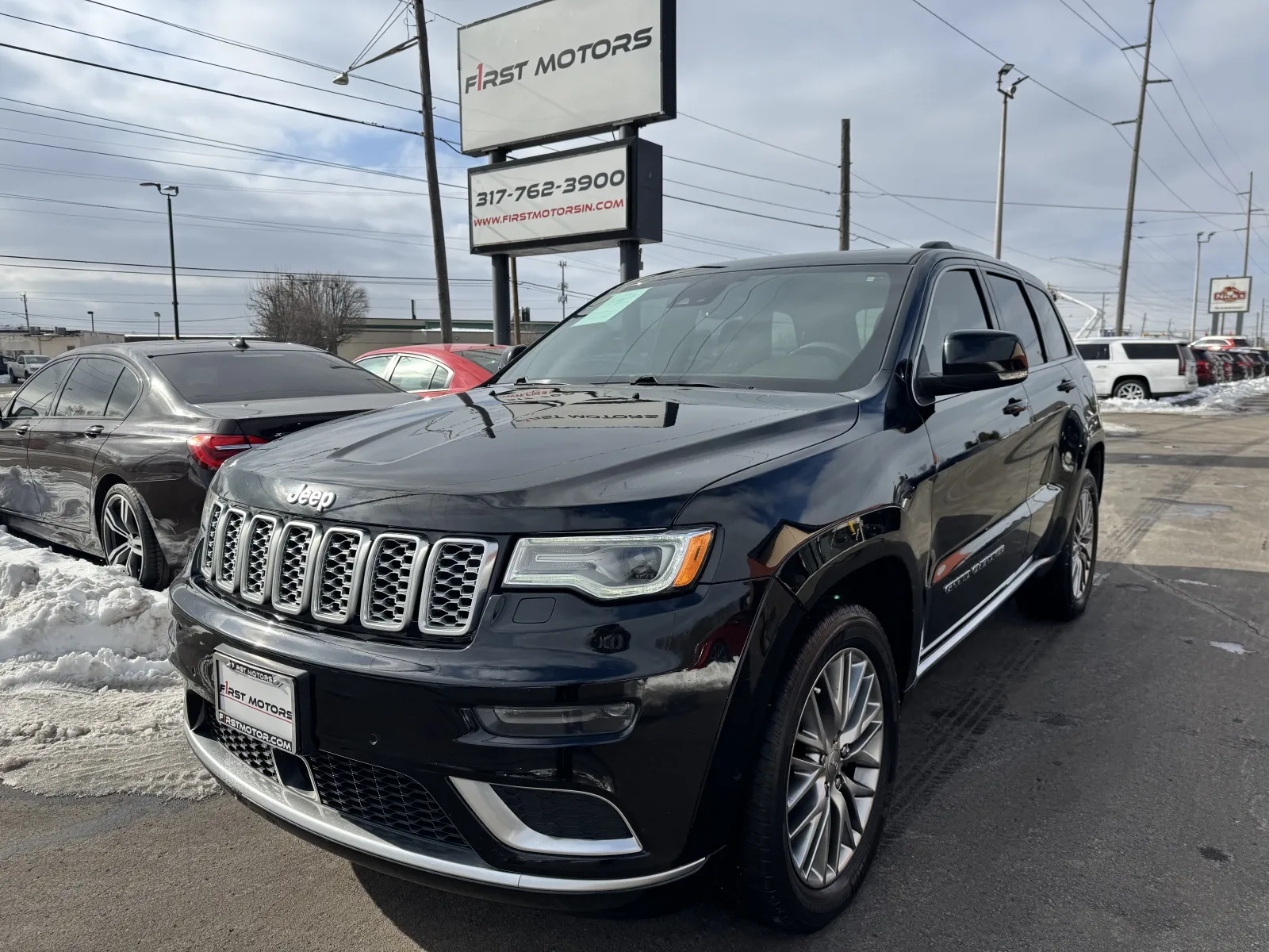 Black 2017 Jeep Grand Cherokee Summit for sale in Indianapolis, IN