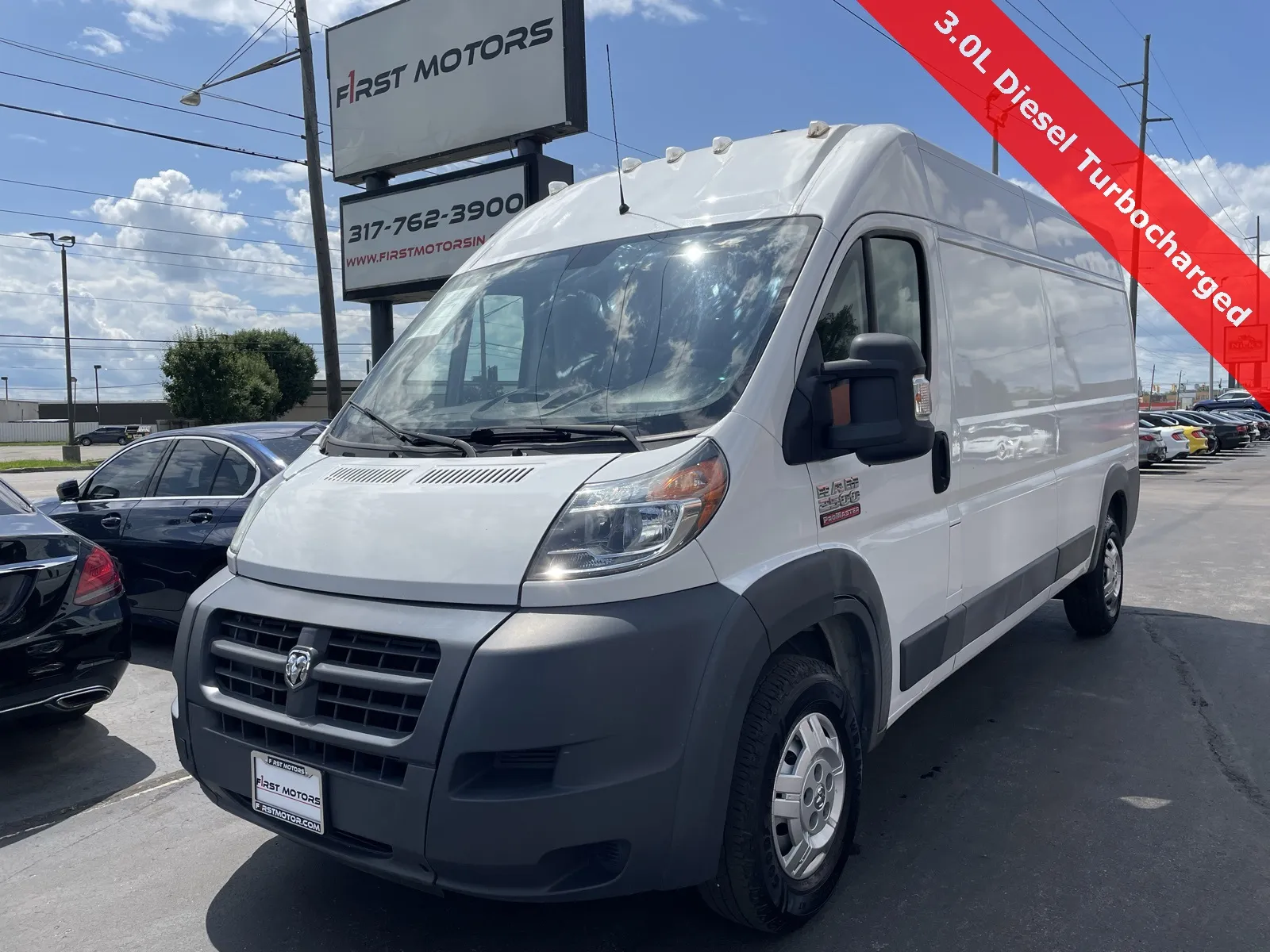 White 2014 Ram ProMaster 2500 High Roof for sale in Indianapolis, IN