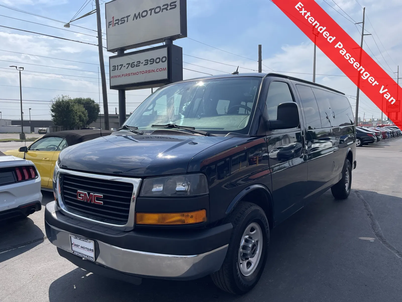 Blue 2015 GMC Savana 3500 LT for sale in Indianapolis, IN