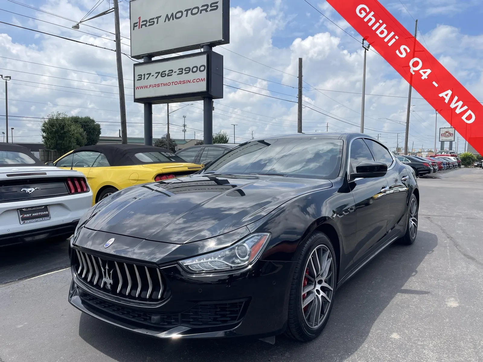 Black 2018 Maserati Ghibli S Q4 for sale in Indianapolis, IN
