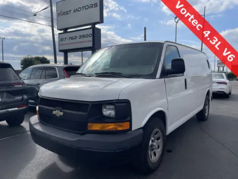 White 2014 Chevrolet Express 1500 Work Van for sale in Indianapolis, IN