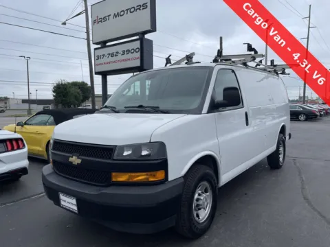 White 2019 Chevrolet Express 2500 Work Van for sale in Indianapolis, IN