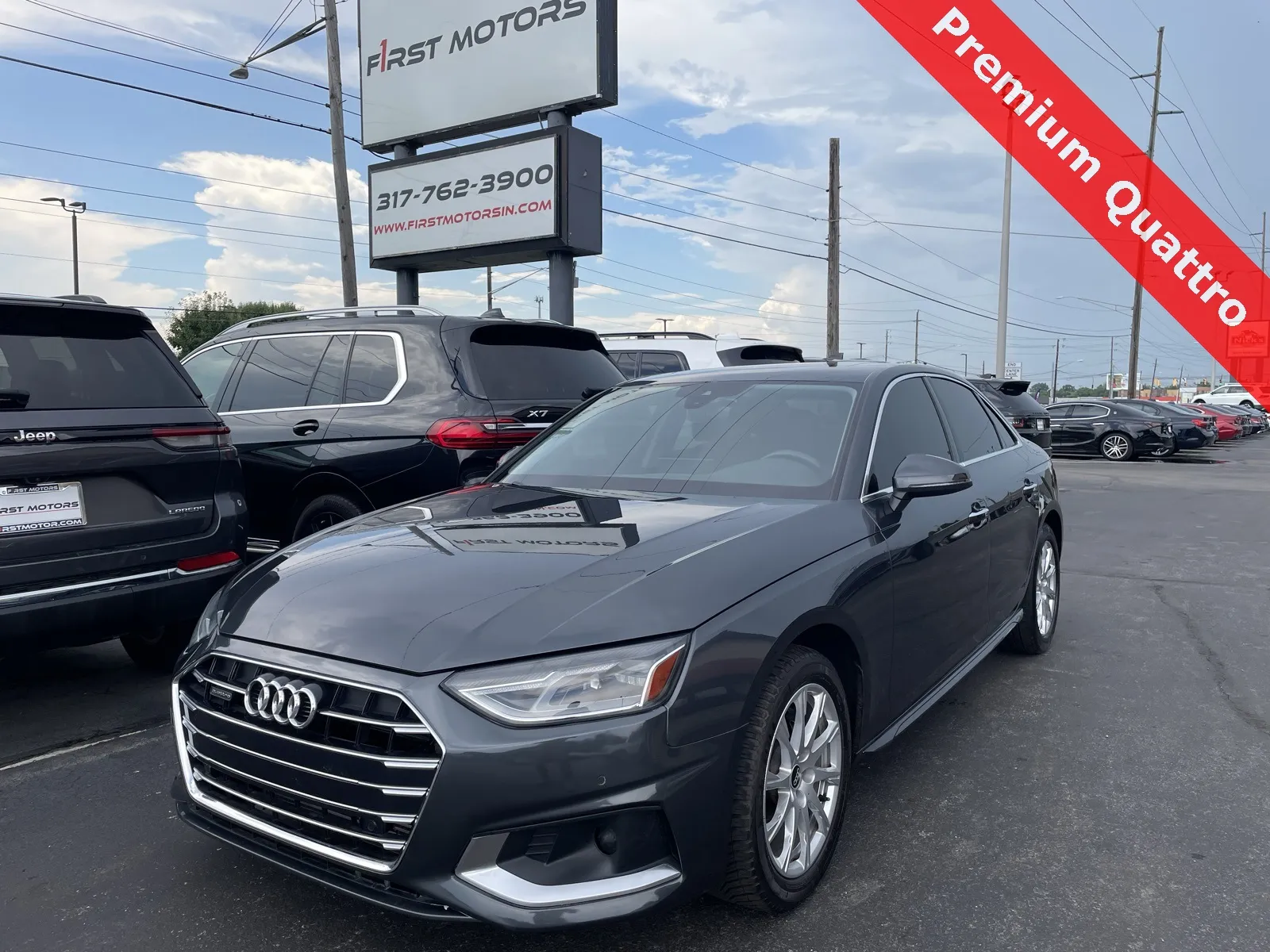 Gray 2021 Audi A4 40 Premium for sale in Indianapolis, IN