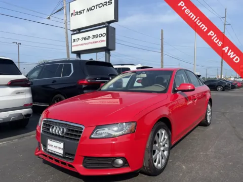 Red 2011 Audi A4 2.0T Premium Plus for sale in Indianapolis, IN