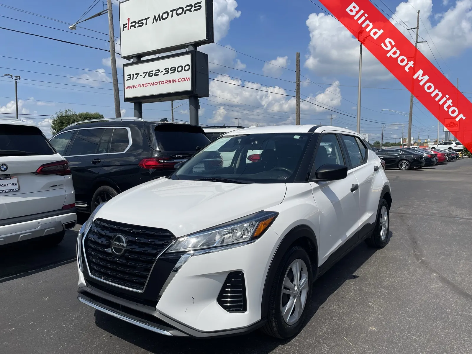 White 2021 Nissan Kicks S for sale in Indianapolis, IN