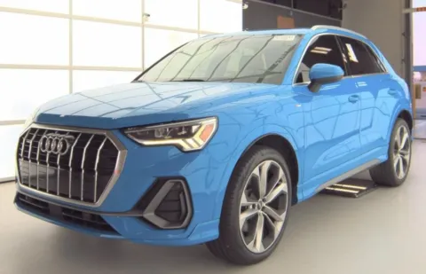 Blue 2020 Audi Q3 Premium Plus S line for sale in Indianapolis, IN