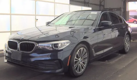 Blue 2020 BMW 5 Series 530i for sale in Indianapolis, IN