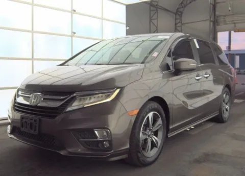 Gray 2018 Honda Odyssey Touring for sale in Indianapolis, IN