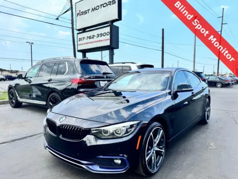 Black 2019 BMW 4 Series 430i Gran Coupe for sale in Indianapolis, IN