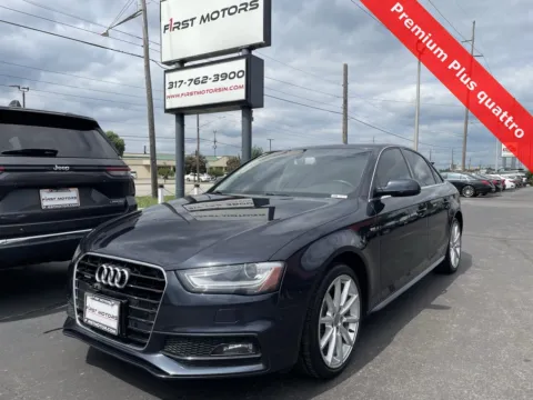 Blue 2016 Audi A4 2.0T Premium Plus for sale in Indianapolis, IN