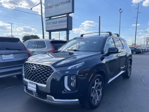Blue 2022 Hyundai Palisade Calligraphy for sale in Indianapolis, IN