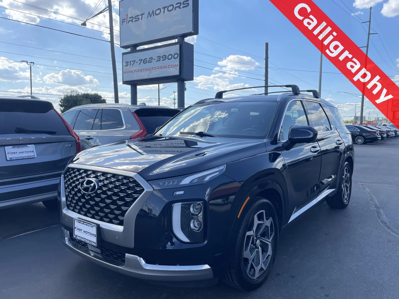 Blue 2022 Hyundai Palisade Calligraphy for sale in Indianapolis, IN