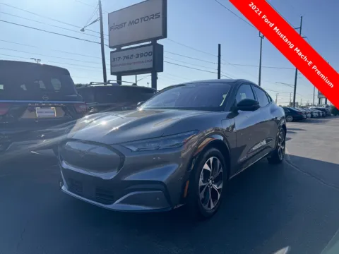 Gray 2021 Ford Mustang Mach-E Premium for sale in Indianapolis, IN