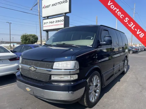 Blue 2007 Chevrolet Express Van G1500 Upfitter for sale in Indianapolis, IN