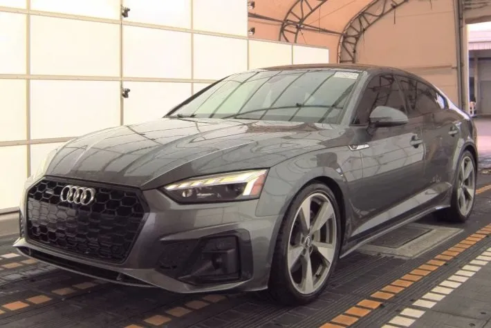 Gray 2021 Audi A5 45 S line Premium Plus for sale in Indianapolis, IN