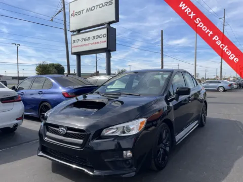 Black 2015 Subaru Impreza WRX for sale in Indianapolis, IN