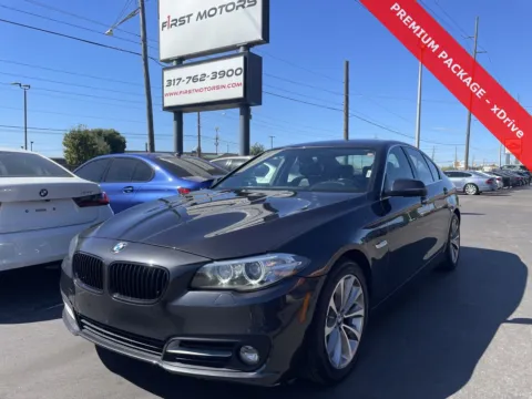 Gray 2016 BMW 5 Series 528i xDrive for sale in Indianapolis, IN