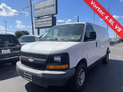 White 2009 Chevrolet Express 2500 Work Van for sale in Indianapolis, IN