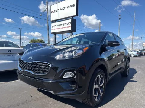 Black 2021 Kia Sportage LX for sale in Indianapolis, IN