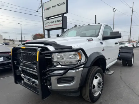 White 2021 Ram 5500HD Tradesman for sale in Indianapolis, IN