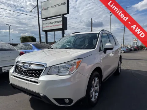 White 2014 Subaru Forester 2.5i Limited for sale in Indianapolis, IN