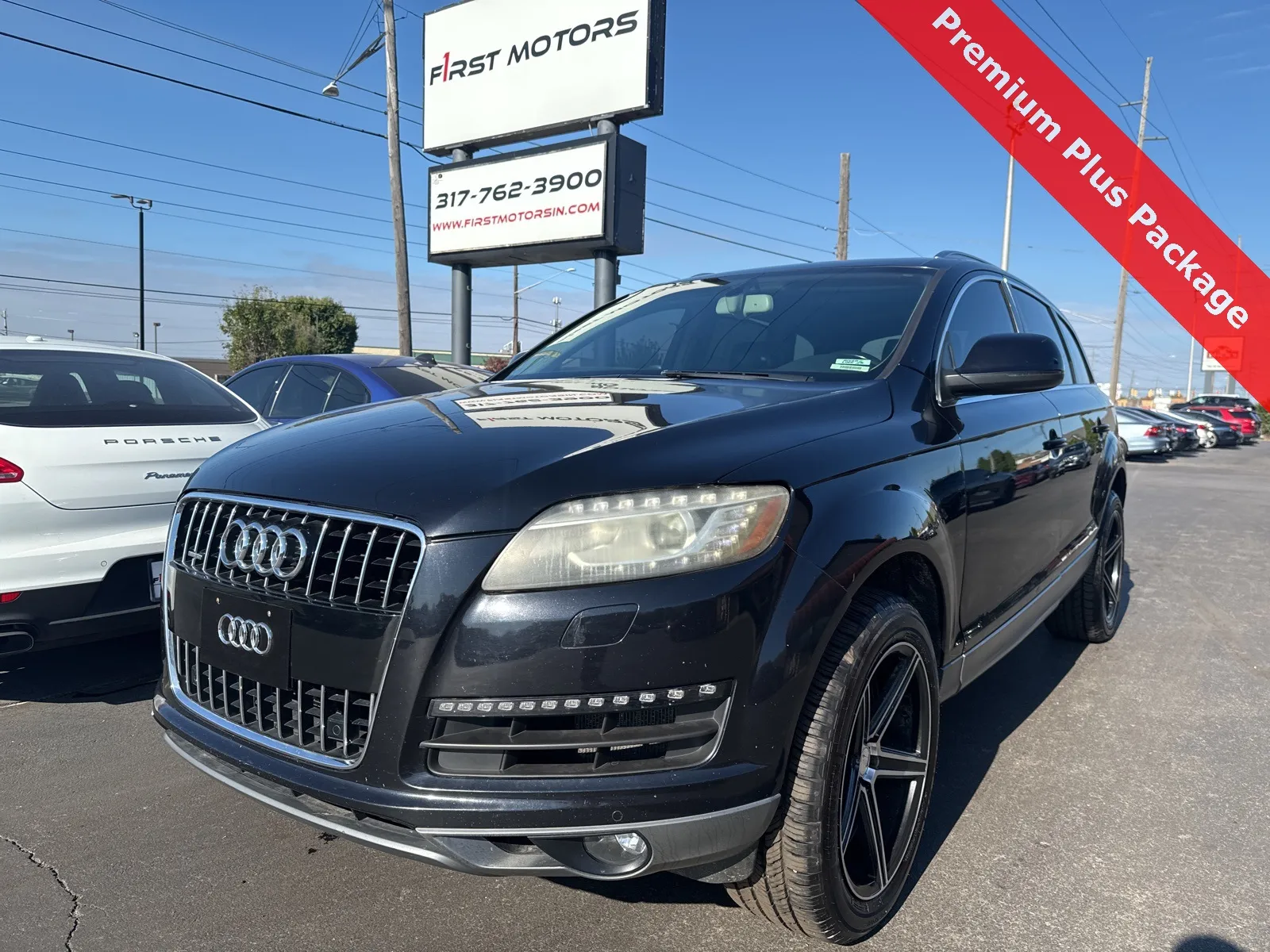 Black 2013 Audi Q7 3.0T Premium for sale in Indianapolis, IN