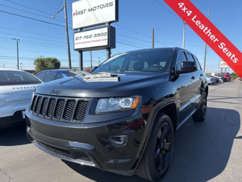 Black 2015 Jeep Grand Cherokee Altitude for sale in Indianapolis, IN