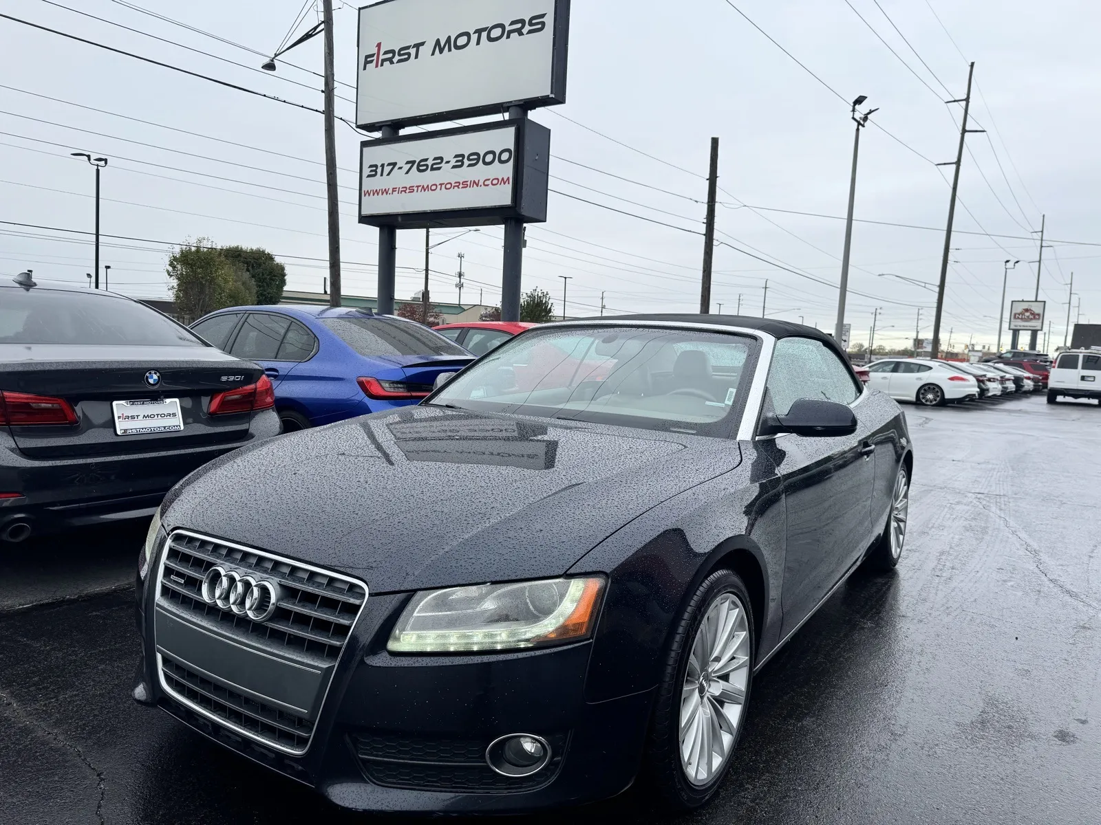 Blue 2012 Audi A5 2.0T Premium for sale in Indianapolis, IN