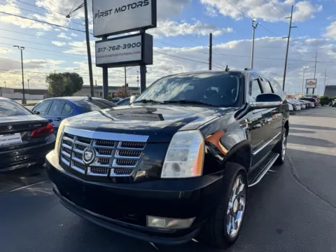 Black 2008 Cadillac Escalade ESV for sale in Indianapolis, IN
