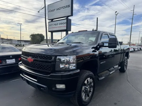 Black 2014 Chevrolet Silverado 2500HD LTZ for sale in Indianapolis, IN