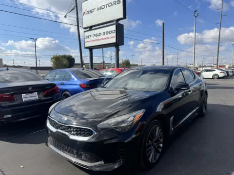 Black 2018 Kia Stinger Premium for sale in Indianapolis, IN