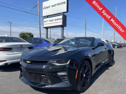 Black 2016 Chevrolet Camaro SS for sale in Indianapolis, IN