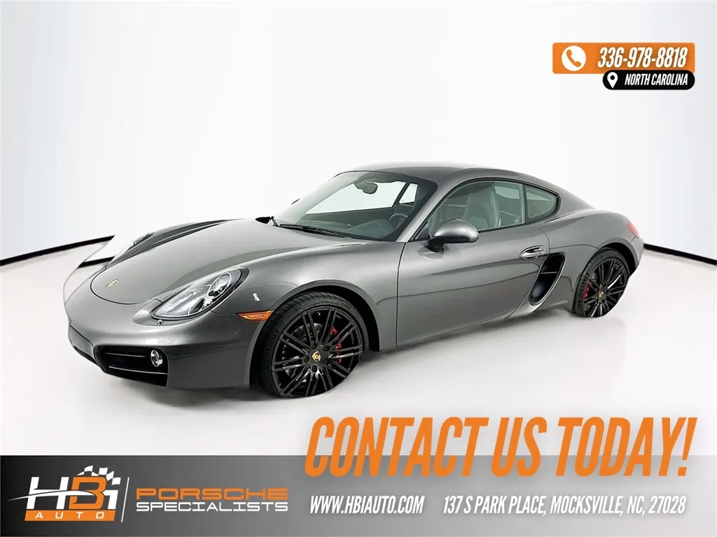 Gray 2015 Porsche Cayman S for sale in Mocksville, NC