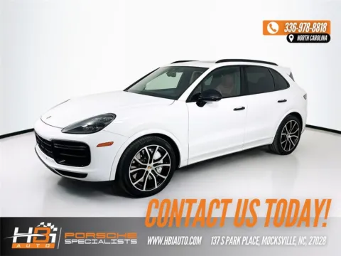 White 2019 Porsche Cayenne Turbo for sale in Mocksville, NC