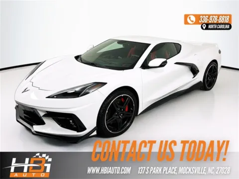 White 2023 Chevrolet Corvette Stingray for sale in Mocksville, NC