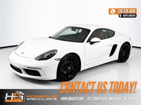 White 2018 Porsche 718 Cayman for sale in Mocksville, NC