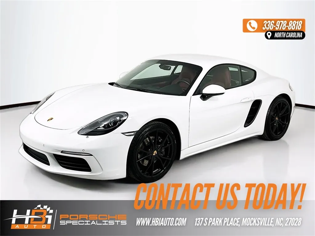 2018 Porsche 718 Cayman