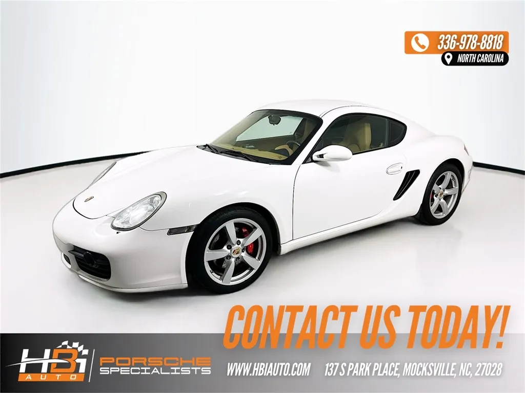 White 2008 Porsche Cayman S for sale in Mocksville, NC