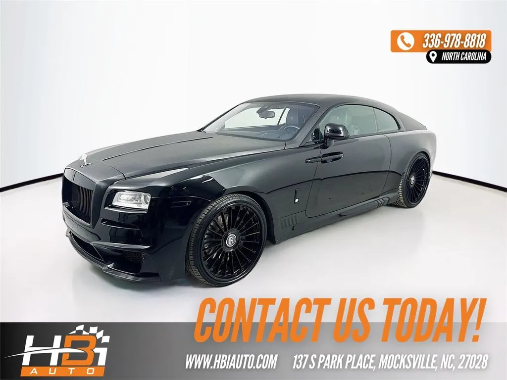 Black 2014 Rolls-Royce Wraith for sale in Mocksville, NC