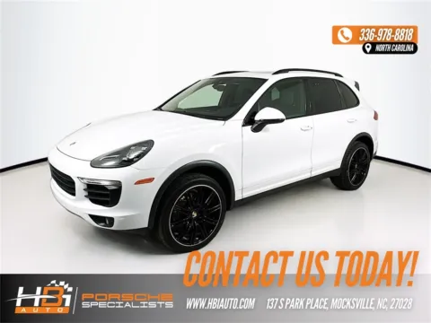 White 2018 Porsche Cayenne S for sale in Mocksville, NC